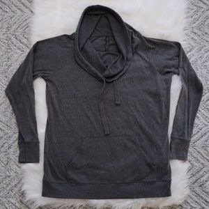 GAIAM cowel turtle neck with pocket